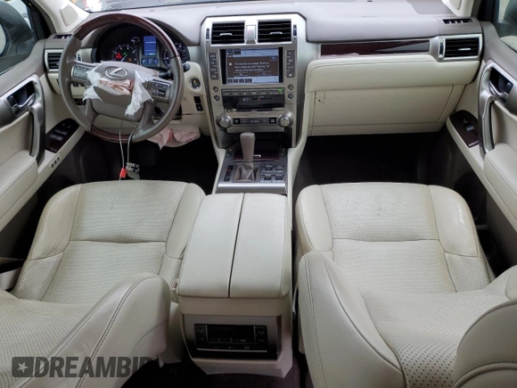 2017 Lexus GX 460 with VIN JTJJM7FX2H5173021, listed as a Copart auction lot 61395515 with 60,601 mi miles and Salvage title. Bid and sale history available at DreamBid. Image 8.