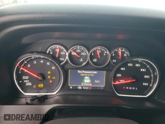 2020 Chevrolet Silverado 1500 RST with VIN 3GCPWDED0LG258650, listed as a Copart auction lot 78603754 with 76,161 mi miles and Salvage Title. Bid and sale history available at DreamBid. Image 9.