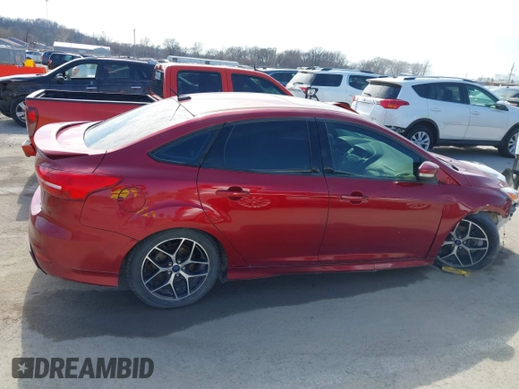 2015 Ford Focus SE with VIN 1FADP3F24FL362949, listed as a IAAI auction lot 41621904 with 104,447 mi miles. Bid and sale history available at carsss.com. Image 13.