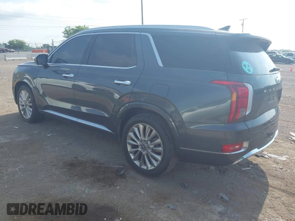 2020 Hyundai Palisade Limited with VIN KM8R54HE4LU078533, listed as a IAAI auction lot 42596029 with 135,256 mi miles and . Bid and sale history available at DreamBid. Image 3.