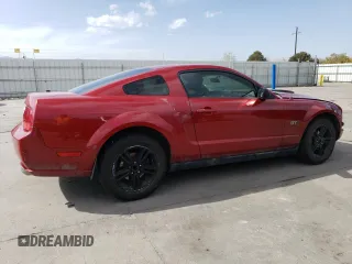 2008 Ford Mustang Deluxe with VIN 1ZVHT80NX85140251, listed as a Copart auction lot 52369645 with 143,646 mi miles and Salvage Title. Bid and sale history available at carsss.com. Image 3.