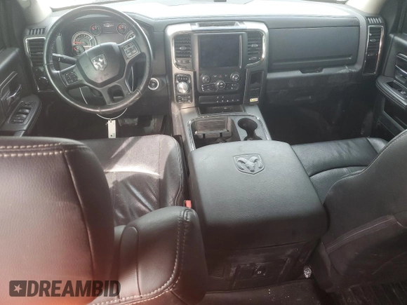 2018 Ram 1500 Night with VIN 1C6RR7MT9JS144671, listed as a Copart auction lot 45435195 with 128,042 mi miles and Salvage Title. Bid and sale history available at carsss.com. Image 8.