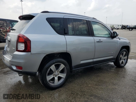 2016 Jeep Compass High Altitude z VIN 1C4NJCEA9GD716047, wystawiony jako Copart lot #59489505 z przebiegiem 103 827 mil mil oraz Czysty tytuł • Clean title. Historia ofert i sprzedaży dostępna na DreamBid. Obrazek 3.