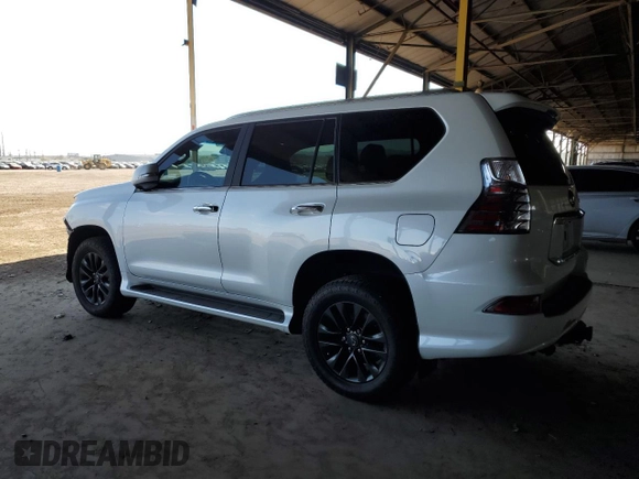 2021 Lexus GX with VIN JTJAM7BX4M5284699, listed as a Copart auction lot 47581465 with 85,718 mi miles and Salvage Title. Bid and sale history available at carsss.com. Image 2.