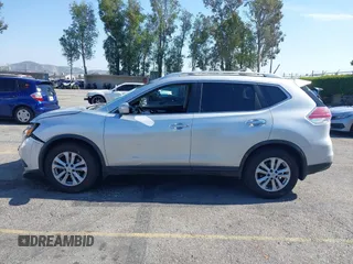 2015 Nissan Rogue SV with VIN KNMAT2MT1FP502320, listed as a IAAI auction lot 42095565 with 93,422 mi miles and . Bid and sale history available at carsss.com. Image 14.