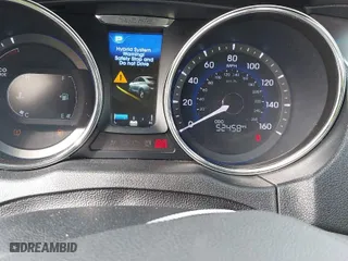 2015 Hyundai Sonata Hybrid Limited with VIN KMHEC4A4XFA119808, listed as a IAAI auction lot 41600740 with 52,458 mi miles. Bid and sale history available at carsss.com. Image 7.