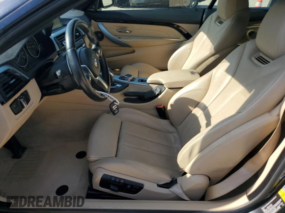 2015 BMW 4 Series 435i z VIN WBA3T3C55F5A40891, wystawiony jako Copart lot #54249735 z przebiegiem 67 378 mil mil oraz Szkoda całkowita • Salvage title. Historia ofert i sprzedaży dostępna na DreamBid. Obrazek 7.