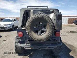 2004 Jeep Wrangler X with VIN 1J4FA39S64P721072, listed as a Copart auction lot 57512865 with Not provided miles and Clean title. Bid and sale history available at DreamBid. Image 6.