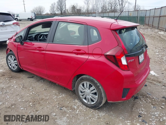2016 Honda Fit LX with VIN JHMGK5H55GX016541, listed as a IAAI auction lot 41876838 with 103,537 mi miles. Bid and sale history available at carsss.com. Image 3.