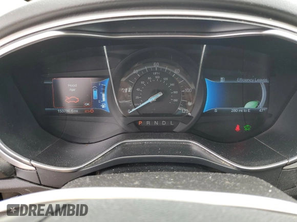 2015 Ford Fusion S Hybrid with VIN 3FA6P0UU0FR121774, listed as a Copart auction lot 52856395 with 153,786 mi miles and Salvage Title. Bid and sale history available at carsss.com. Image 9.
