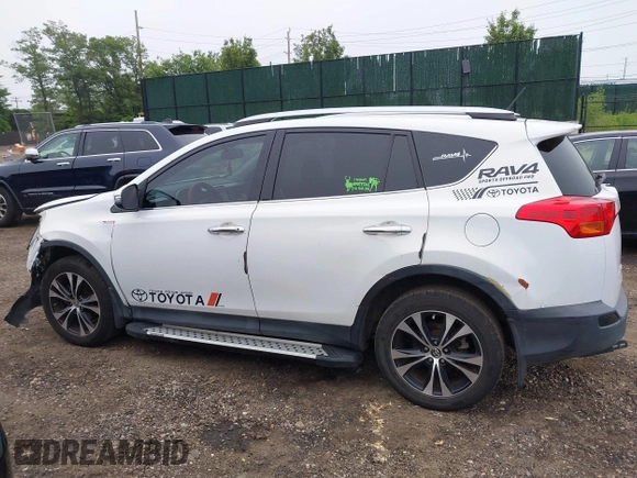 2015 Toyota RAV4 Limited with VIN 2T3DFREV2FW272501, listed as a IAAI auction lot 42496886 with 100,356 mi miles and . Bid and sale history available at DreamBid. Image 14.