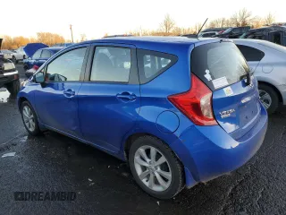 2015 Nissan Note SR with VIN 3N1CE2CP4FL391655, listed as a Copart auction lot 83749654 with 55,274 mi miles and Salvage title. Bid and sale history available at DreamBid. Image 2.