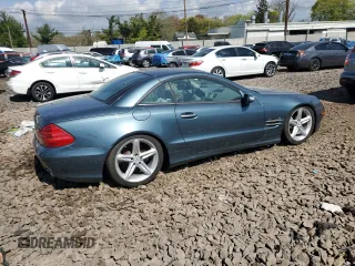 2005 Mercedes-Benz SL 500 with VIN WDBSK75F95F092348, listed as a Copart auction lot 54064975 with Not Provided miles and Clean Title. Bid and sale history available at DreamBid. Image 3.