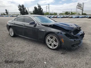 2013 BMW 6 Series 650i with VIN WBA6B2C55DD128558, listed as a Copart auction lot 48715085 with 85,718 mi miles and Clean Title. Bid and sale history available at DreamBid. Image 4.