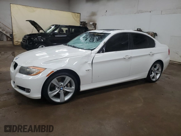 2007 BMW 3 Series 335i with VIN WBAVB73577VF53452, listed as a Copart auction lot 50730445 with 127,321 mi miles and Clean Title. Bid and sale history available at carsss.com. Image 1.