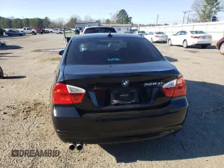 2008 BMW 3 Series 328xi with VIN WBAVC73598KP37191, listed as a Copart auction lot 41509205 with 211,172 mi miles and Salvage Title. Bid and sale history available at carsss.com. Image 6.