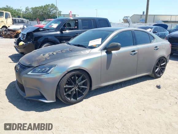 2007 Lexus IS 350 with VIN JTHBE262475012839, listed as a IAAI auction lot 42285197 with 218,500 mi miles and . Bid and sale history available at DreamBid. Image 2.