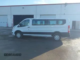 2023 Ford Transit Passenger XL with VIN 1FBAX2Y8XPKB33065, listed as a IAAI auction lot 41440531 with 21,155 mi miles and . Bid and sale history available at DreamBid. Image 14.