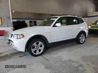 2006 BMW X3 3.0i with VIN WBXPA93446WG81614, listed as a Copart auction lot 51410125 with 139,118 mi miles and Clean Title. Bid and sale history available at carsss.com. Image 1.