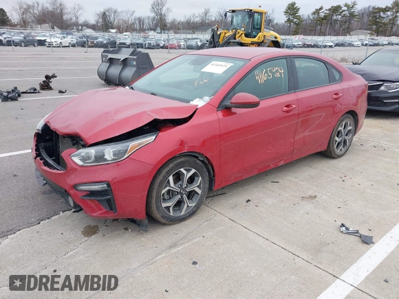2020 Kia Forte LXS with VIN 3KPF24AD1LE236312, listed as a IAAI auction lot 41165424 with 96,123 mi miles. Bid and sale history available at carsss.com. Image 17.