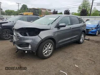 2022 Ford Edge SEL z VIN 2FMPK4J93NBA17468, wystawiony jako Copart lot #57711485 z przebiegiem Nie podano mil oraz Szkoda całkowita • Salvage title. Historia ofert i sprzedaży dostępna na DreamBid. Obrazek 1.