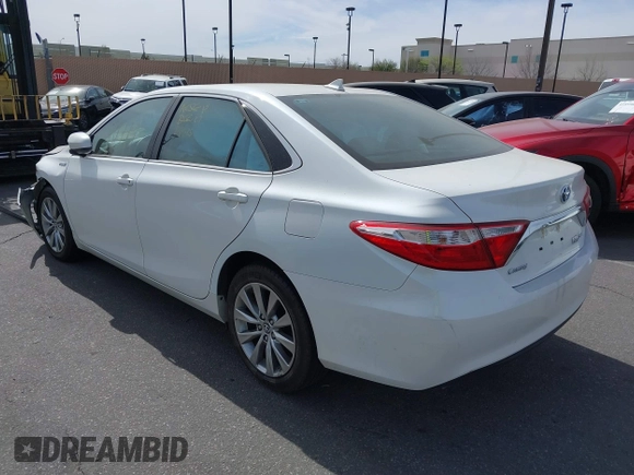 2017 Toyota Camry Hybrid LE with VIN 4T1BD1FK9HU224198, listed as a IAAI auction lot 41544717 with 23,701 mi miles. Bid and sale history available at carsss.com. Image 3.