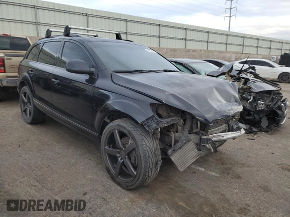 2013 Audi Q7 Prestige with VIN WA1VMAFE5DD012415, listed as a Copart auction lot 48998785 with 174,951 mi miles and Salvage title. Bid and sale history available at DreamBid. Image 4.