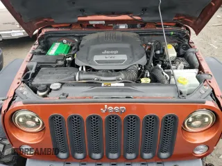 2014 Jeep Wrangler Unlimited Rubicon with VIN 1C4BJWFG0EL187243, listed as a Copart auction lot 45865005 with 53,064 mi miles and Salvage title. Bid and sale history available at DreamBid. Image 11.