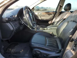 2005 Mercedes-Benz C 240 with VIN WDBRF61J45A741882, listed as a Copart auction lot 87228244 with 94,595 mi miles and Salvage Title. Bid and sale history available at DreamBid. Image 7.