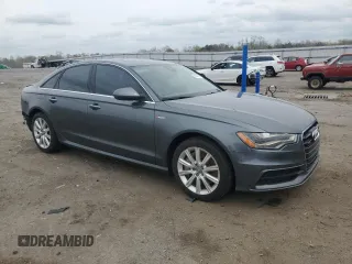 2015 Audi A6 3.0T Prestige with VIN WAUHGAFC1FN005058, listed as a Copart auction lot 51346675 with 90,781 mi miles and Salvage Title. Bid and sale history available at carsss.com. Image 4.
