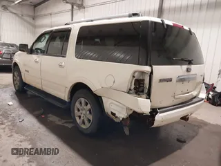2008 Ford Expedition EL Limited with VIN 1FMFK20548LA35948, listed as a IAAI auction lot 41345824 with 213,463 mi miles. Bid and sale history available at carsss.com. Image 3.