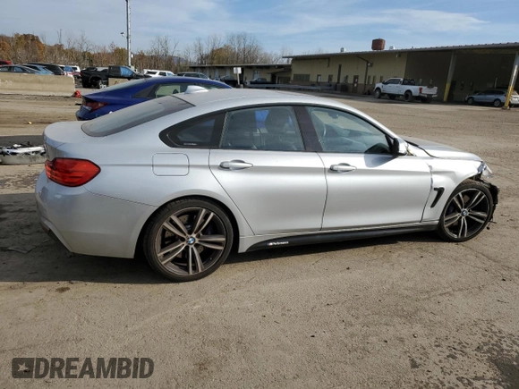 2016 BMW 4 Series 428i with VIN WBA4A9C5XGGL88718, listed as a Copart auction lot 74292714 with 123,185 mi miles and Salvage Title. Bid and sale history available at carsss.com. Image 3.