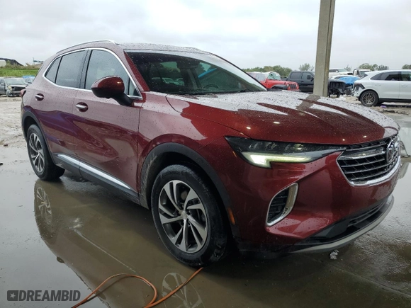 2021 Buick Envision Essence with VIN LRBFZNR46MD066391, listed as a Copart auction lot 41727065 with 40,204 mi miles and Non Repairable. Bid and sale history available at carsss.com. Image 4.