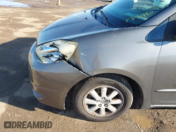 2005 Toyota Sienna CE with VIN 5TDZA23C15S340378, listed as a IAAI auction lot 41817609 with 307,384 mi miles and . Bid and sale history available at DreamBid. Image 6.