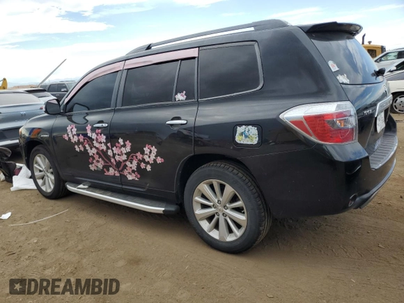 2008 Toyota Highlander Hybrid Limited with VIN JTEEW44A482014901, listed as a Copart auction lot 69857014 with 191,350 mi miles and Clean Title. Bid and sale history available at carsss.com. Image 2.
