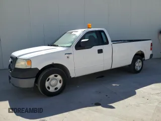 2007 Ford F-150 XL with VIN 1FTRF12W77KD54173, listed as a Copart auction lot 47970145 with 139,563 mi miles and Clean Title. Bid and sale history available at carsss.com. Image 1.