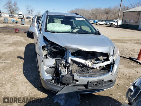 2015 Chevrolet Trax LT with VIN 3GNCJRSB7FL255695, listed as a Copart auction lot 46846605 with 144,939 mi miles and Salvage Title. Bid and sale history available at carsss.com. Image 5.