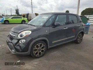 2014 FIAT 500L Trekking with VIN ZFBCFADH1EZ017705, listed as a Copart auction lot 50577525 with 131,753 mi miles and Clean Title. Bid and sale history available at DreamBid. Image 1.