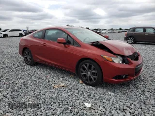 2012 Honda Civic Cpe Si with VIN 2HGFG4A54CH702346, listed as a Copart auction lot 52257745 with 142,564 mi miles and Salvage Title. Bid and sale history available at carsss.com. Image 4.