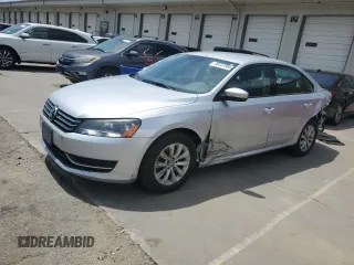 2015 Volkswagen Passat Wolfsburg Edition with VIN 1VWAT7A31FC060144, listed as a Copart auction lot 58237965 with 148,421 mi miles and Salvage title. Bid and sale history available at DreamBid. Image 1.