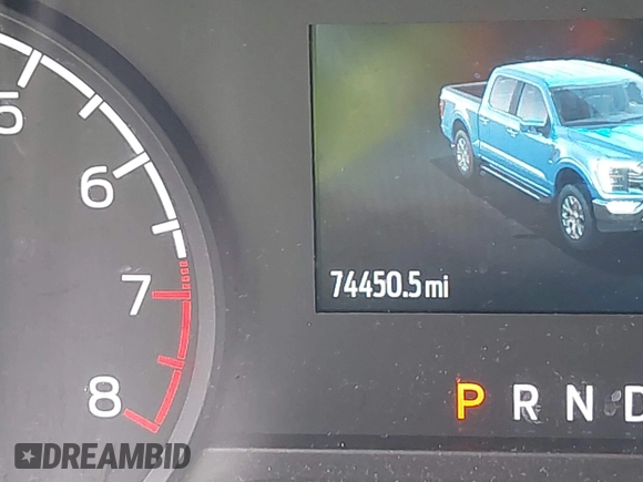 2021 Ford F-150 XL with VIN 1FTMF1CB6MKF13315, listed as a IAAI auction lot 42297728 with 74,450 mi miles and . Bid and sale history available at DreamBid. Image 16.