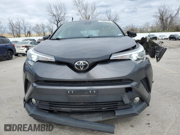 2018 Toyota C-HR XLE with VIN NMTKHMBX4JR044017, listed as a Copart auction lot 51096145 with 77,397 mi miles and Salvage Title. Bid and sale history available at DreamBid. Image 5.