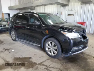 2014 Acura MDX Advance with VIN 5FRYD4H83EB037558, listed as a Copart auction lot 60697445 with 178,649 mi miles and Non repairable. Bid and sale history available at DreamBid. Image 4.