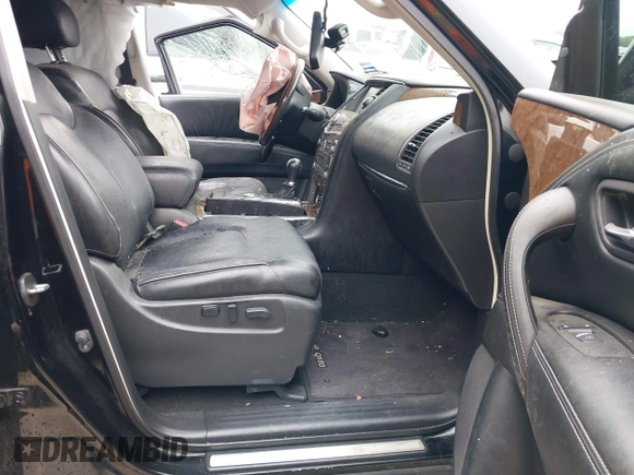 2016 Infiniti QX80 with VIN JN8AZ2NF7G9611298, listed as a IAAI auction lot 42133355 with Not provided miles and . Bid and sale history available at DreamBid. Image 5.