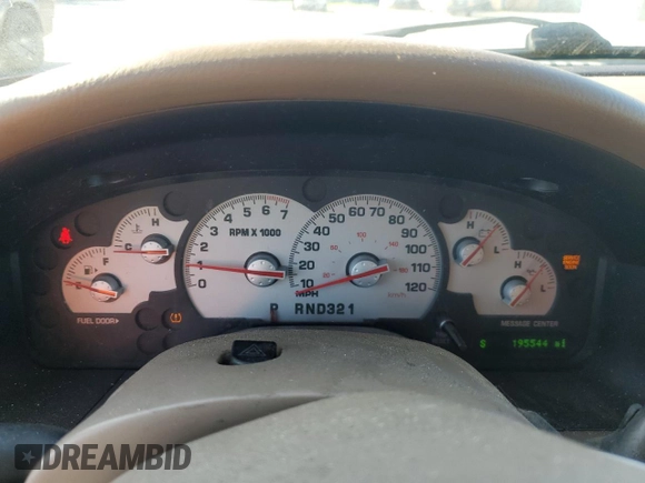 2004 Mercury Mountaineer Convenience z VIN 4M2ZU86E44UJ24522, wystawiony jako Copart lot #50427595 z przebiegiem 195 544 mil mil oraz Szkody całkowita. Historia ofert i sprzedaży dostępna na DreamBid. Obrazek 9.