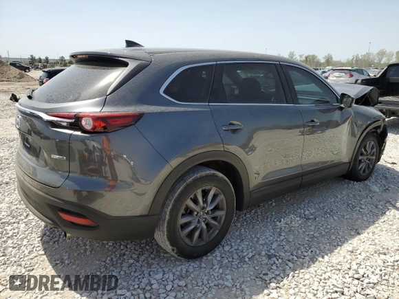 2023 Mazda CX-9 Touring with VIN JM3TCBCY2P0638740, listed as a Copart auction lot 50298815 with 38,283 mi miles and Salvage title. Bid and sale history available at DreamBid. Image 3.