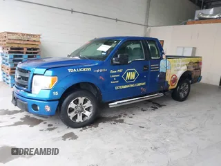 2013 Ford F-150 XL with VIN 1FTFX1CFXDFB89934, listed as a IAAI auction lot 41293885 with 147,871 mi miles. Bid and sale history available at carsss.com. Image 14.