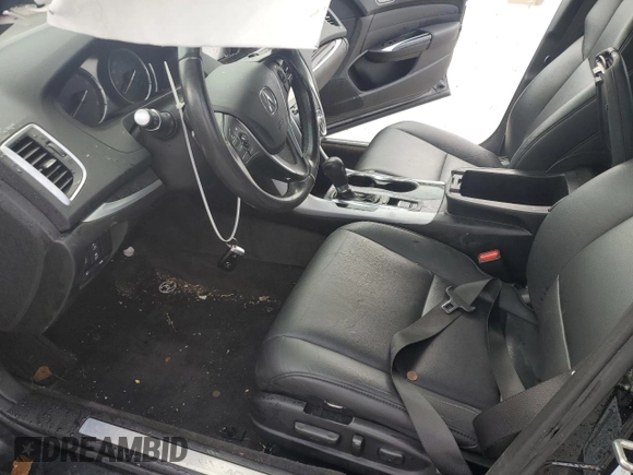 2019 Acura TLX with VIN 19UUB1F31KA002597, listed as a Copart auction lot 86573334 with 86,033 mi miles and Salvage Title. Bid and sale history available at carsss.com. Image 7.