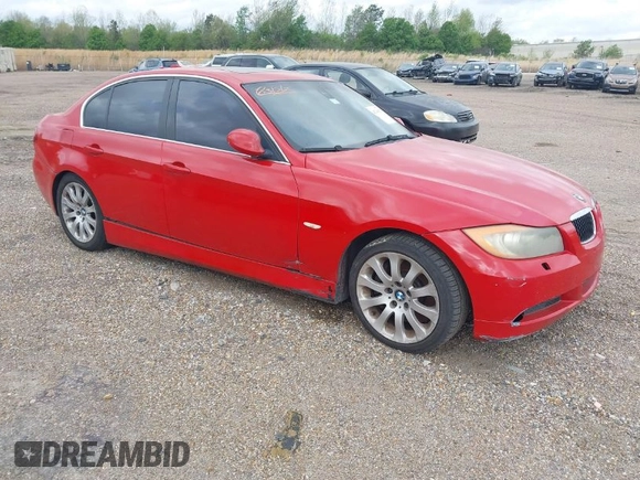 2007 BMW 3 Series 335i with VIN WBAVB73567PA88697, listed as a IAAI auction lot 41748131 with 143,519 mi miles. Bid and sale history available at carsss.com. Image 1.