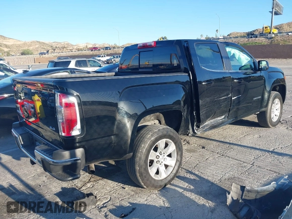 2017 GMC Canyon 2WD SLE with VIN 1GTG5CEN7H1252548, listed as a IAAI auction lot 41824257 with 89,932 mi miles. Bid and sale history available at carsss.com. Image 4.